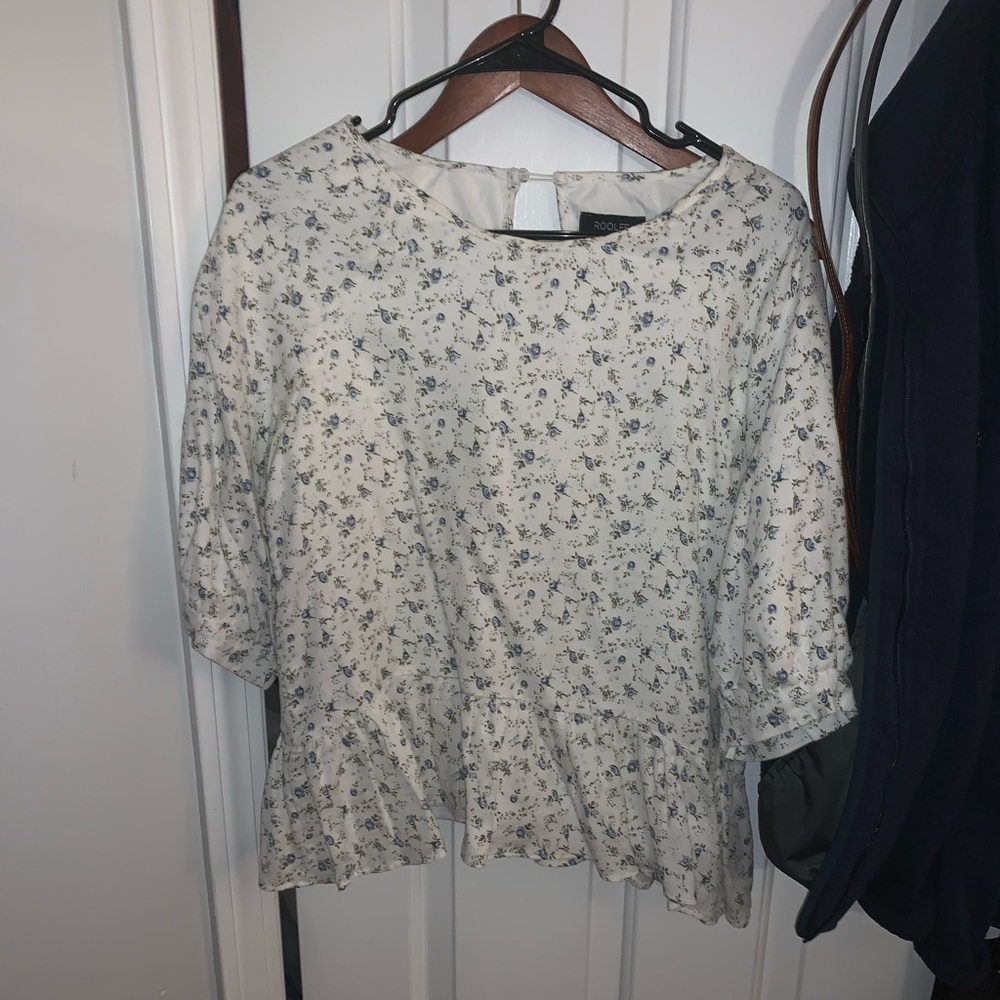 Flowery blouse